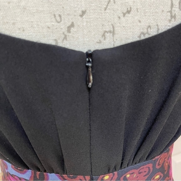 TRINA TURK - Pure Silk skirt Tory Sheath Dress Lined Womens Sz 4 - Picture 6 of 15